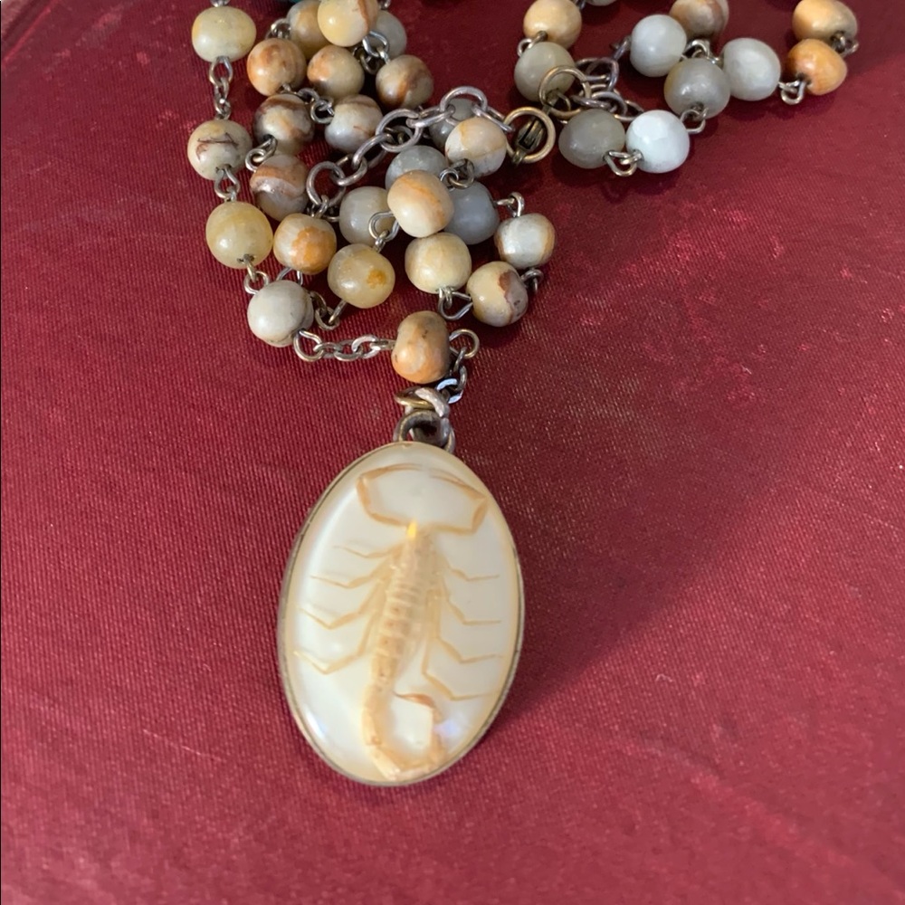 Vintage Rosary with Scorpion pendant